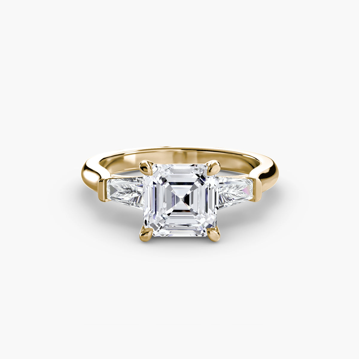 Ring Setting - 18K Yellow Gold (Marquise)