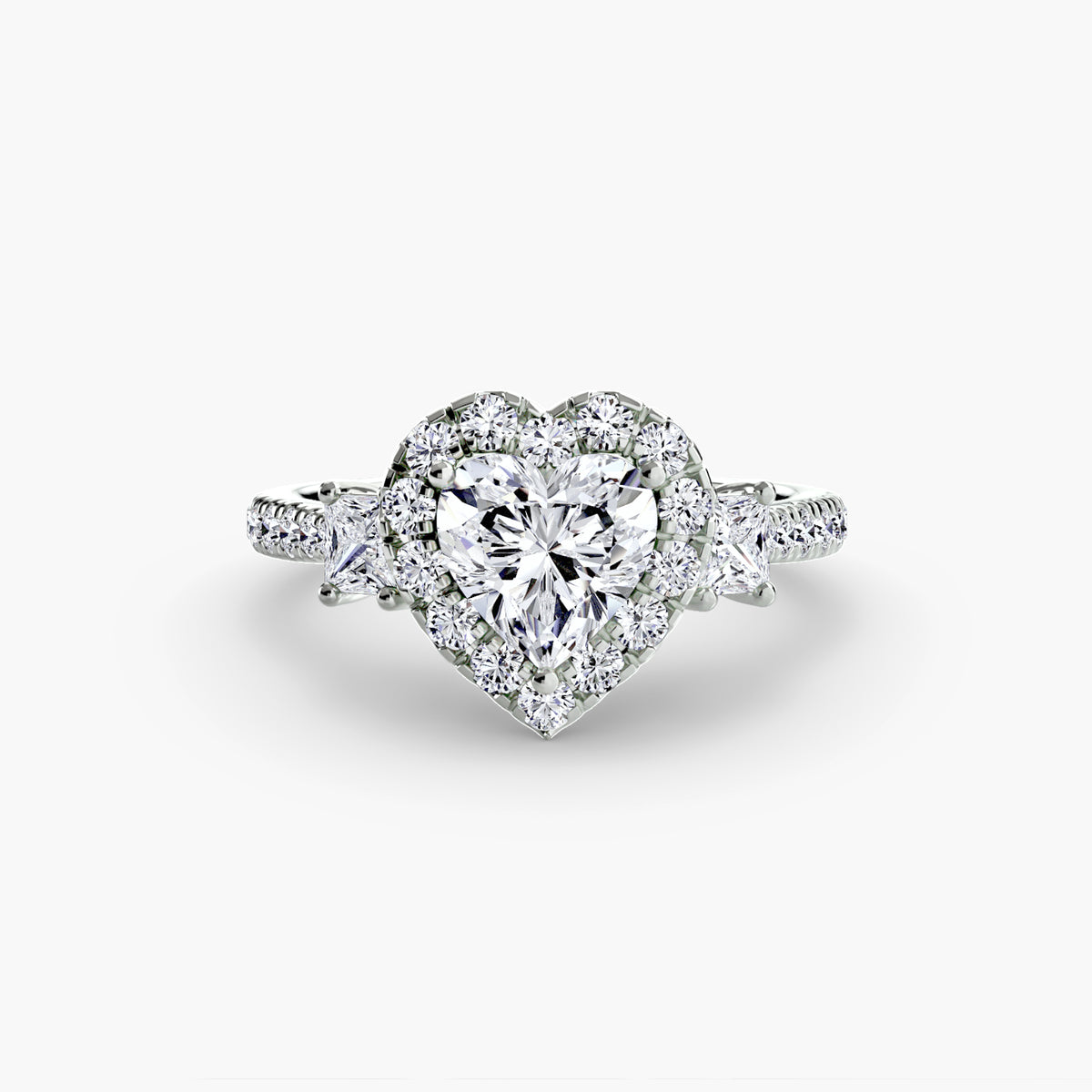 Ring Setting - 950 Platinum (Radiant)