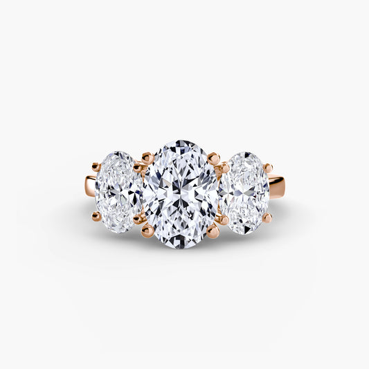 Ring Setting - 950 Platinum (Oval)