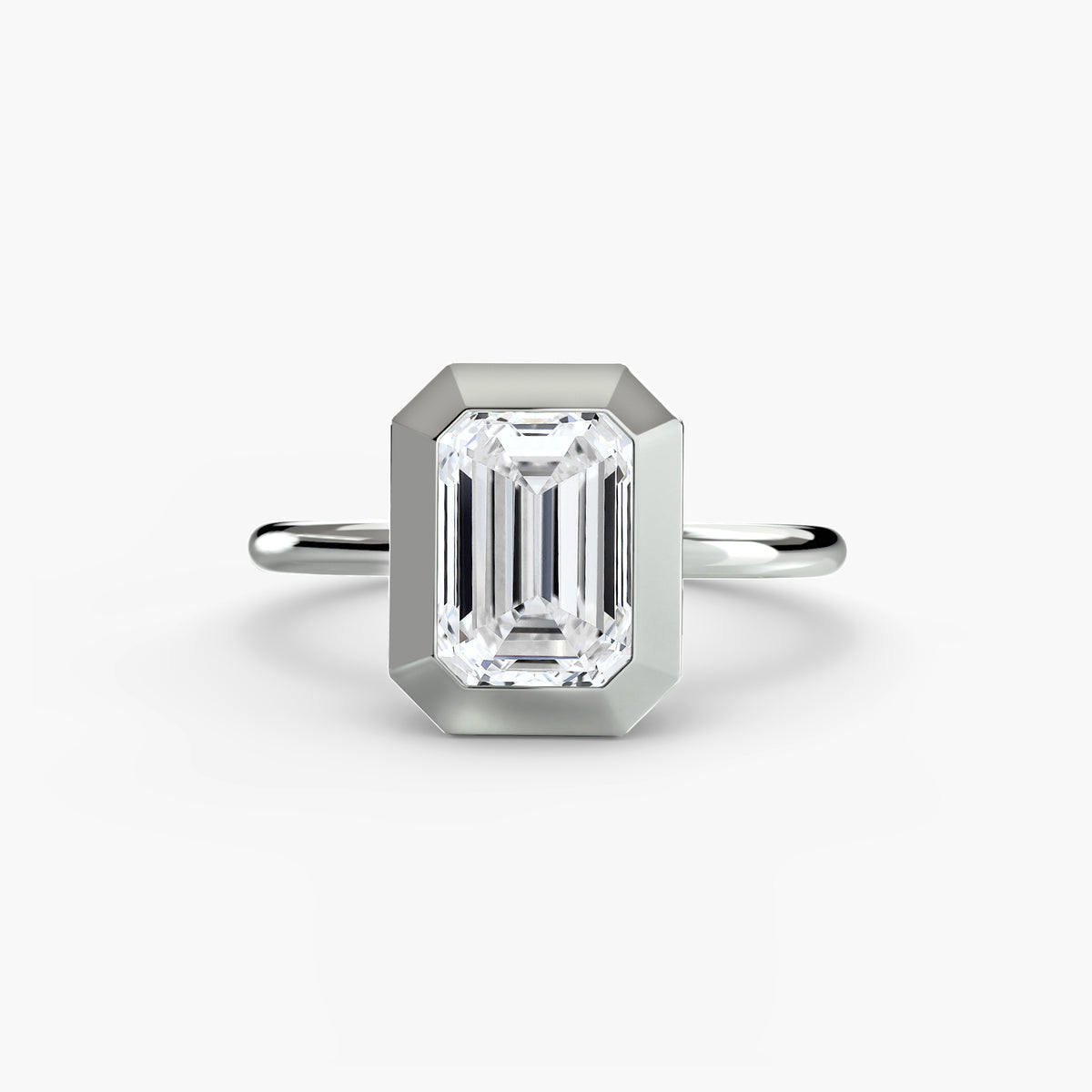 Ring Setting - 950 Platinum (Heart)