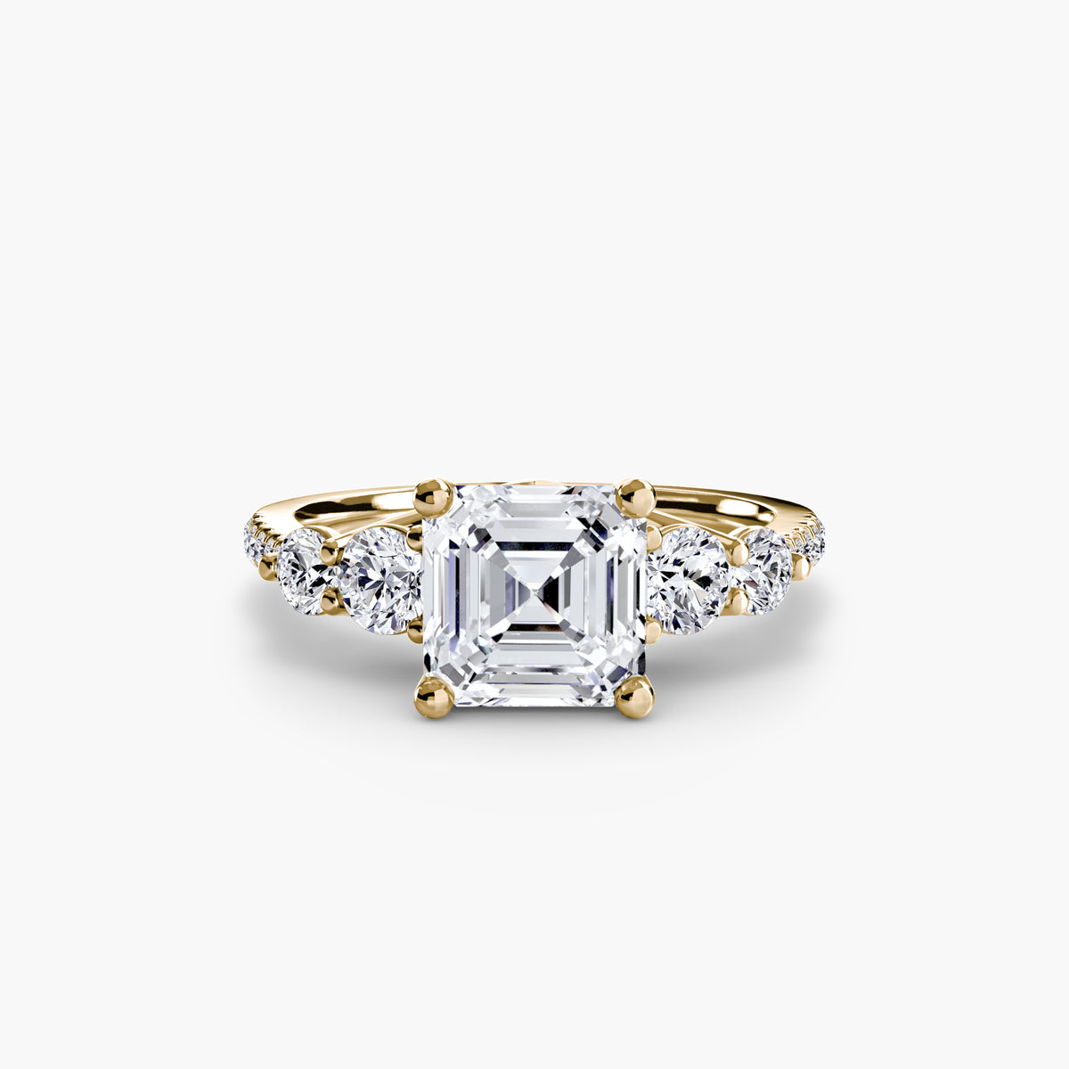 Ring Setting - 18K Yellow Gold (Marquise)