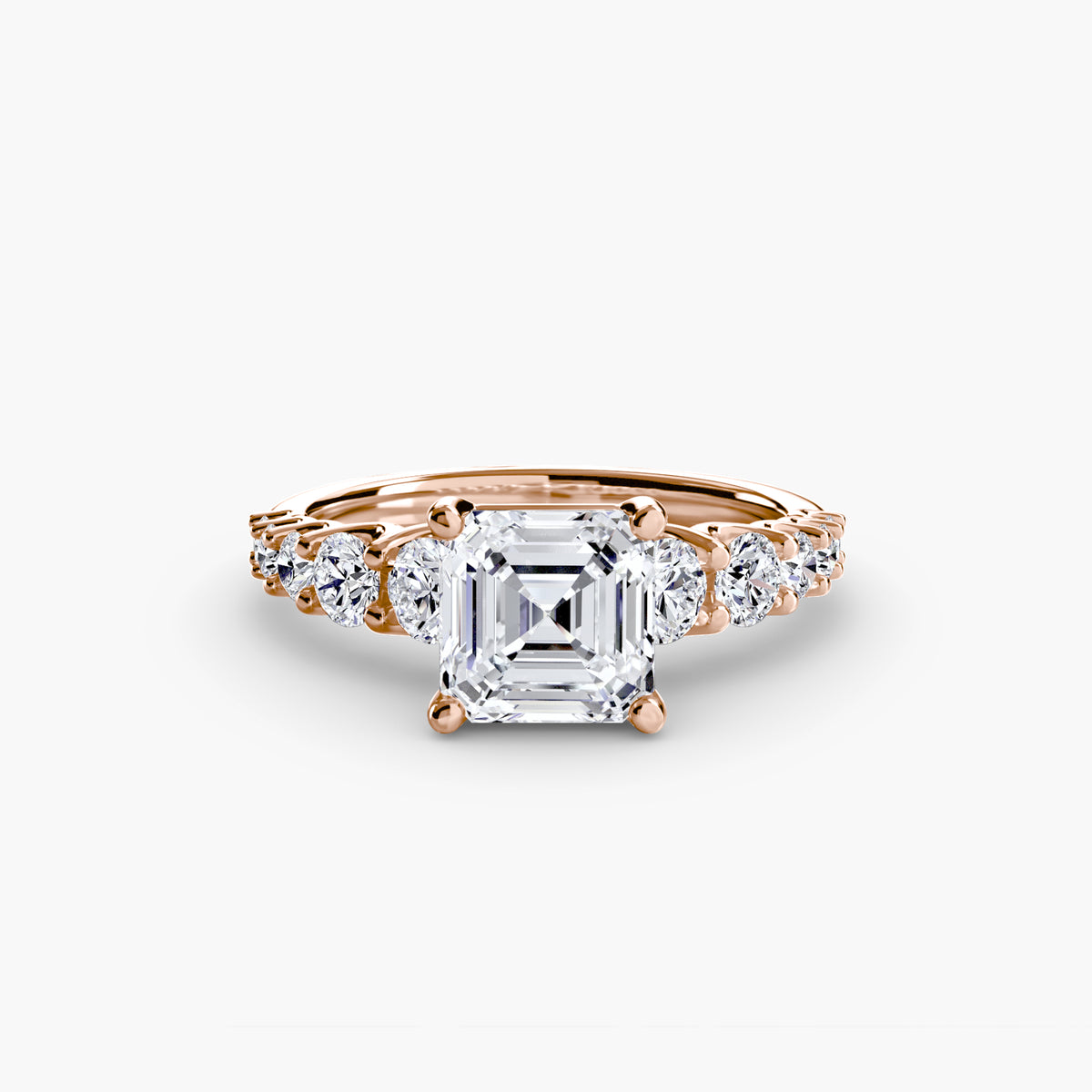 Ring Setting - 18K Rose Gold (Marquise)