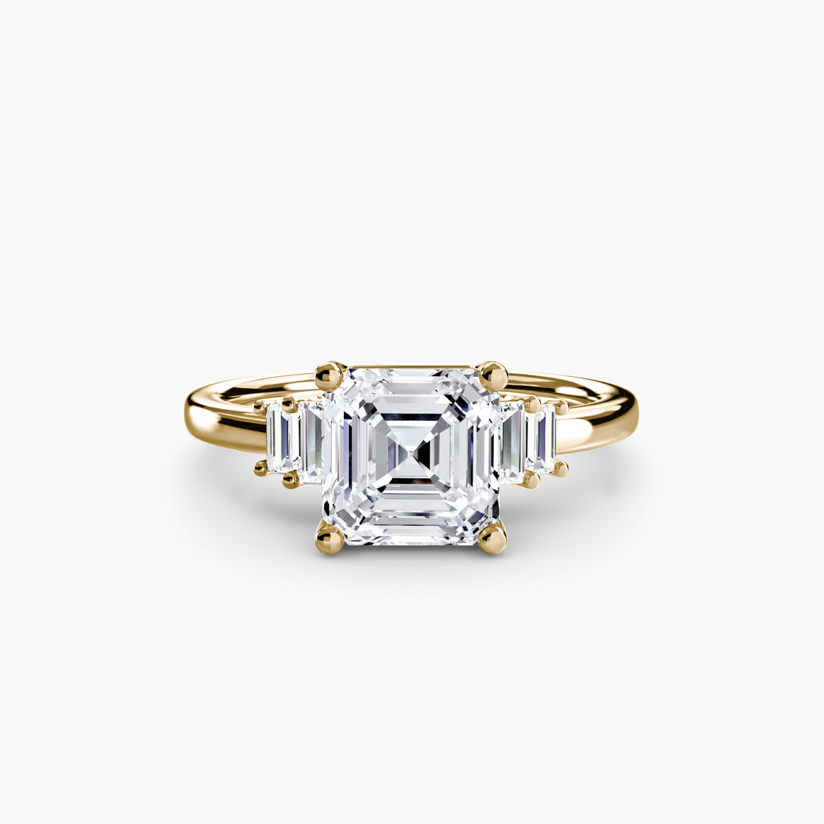Ring Setting - 18K Yellow Gold (Marquise)