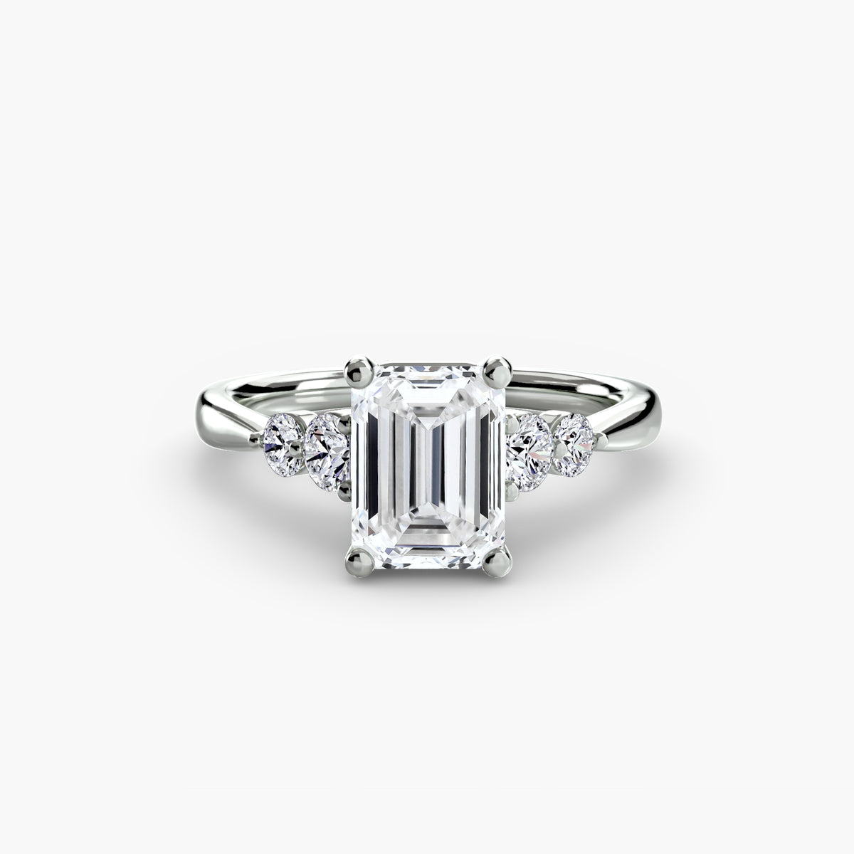 Ring Setting - 950 Platinum (Heart)