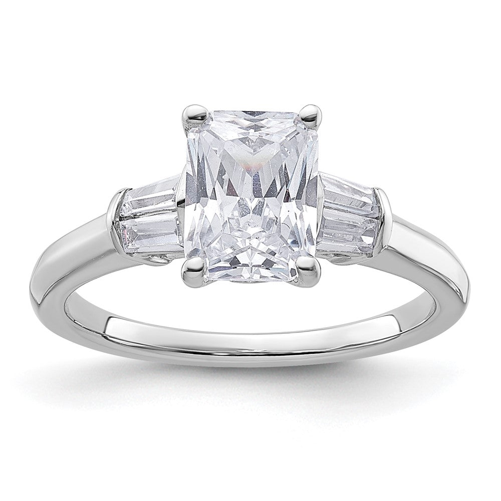 14kw 1 7/8ct Cert Lab Grown Diamond VS/SI+ G+ Complete 3 Stone Eng Ring