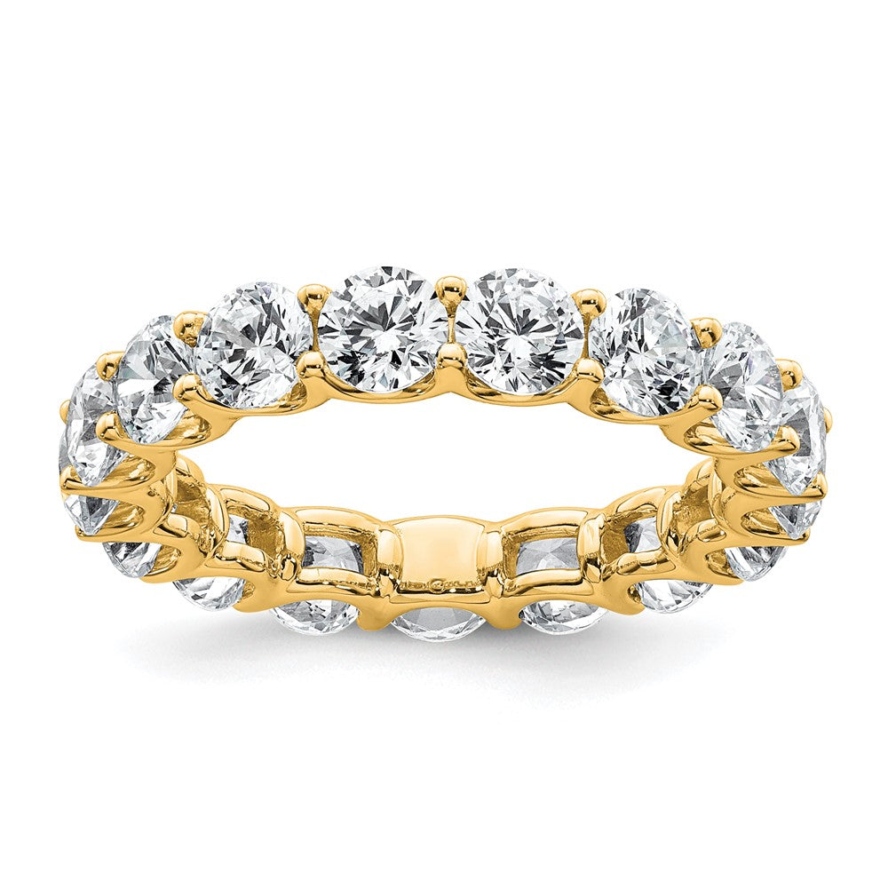 14k Round Prong Set Size 6 Eternity Band Mounting