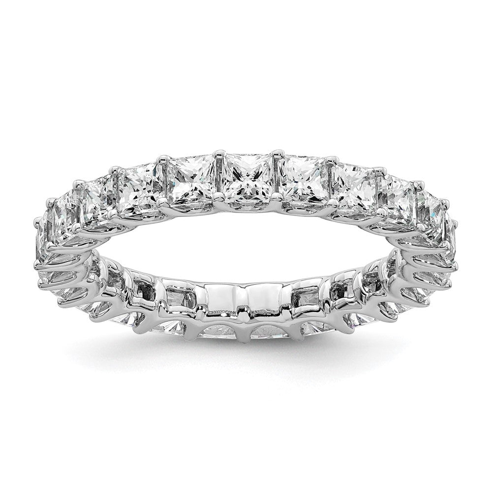 14k 3ct Lab Grown Diamond VS/SI+ G+ Princess Comp Eternity Band