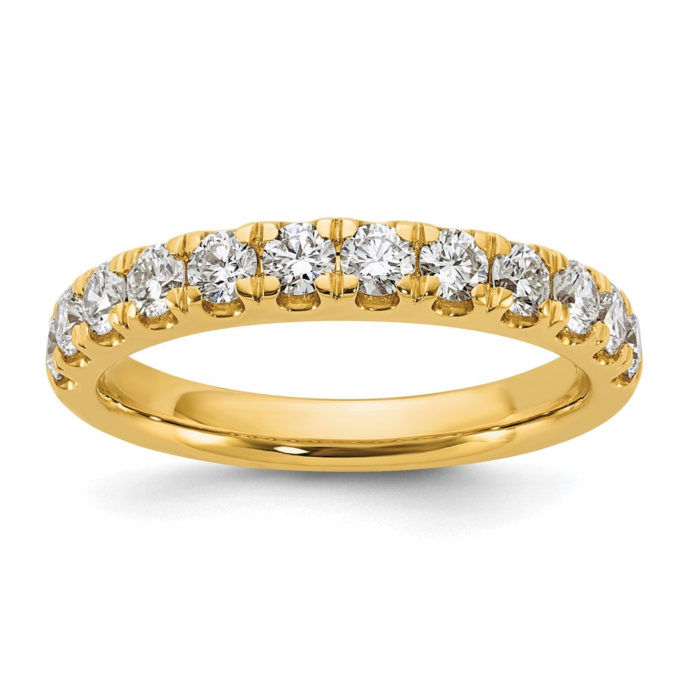 14k 7/8ct Lab Grown Diamond VS+ F+ Complete Wedding Band