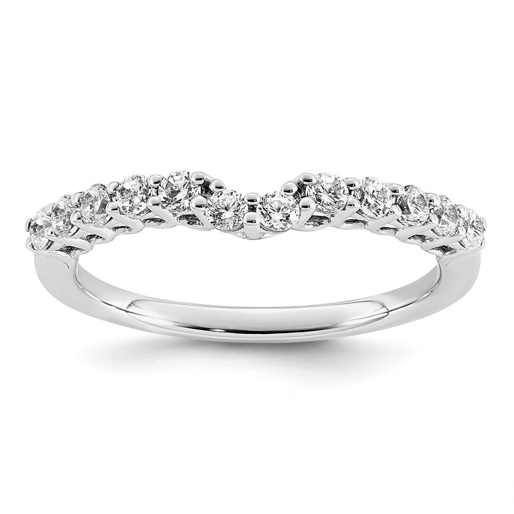14kw 3/8ct Lab Grown Diamond VS+ F+ Complete Wedding Band