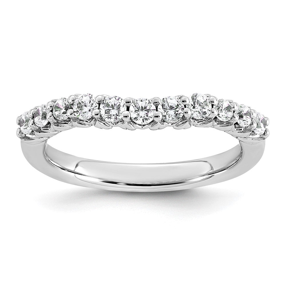 14kw 1/2ct Lab Grown Diamond VS+ F+ Complete Wedding Band