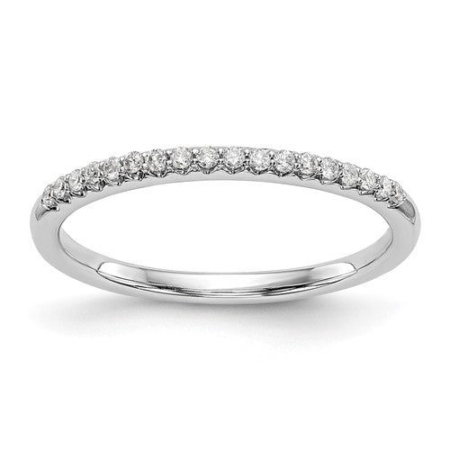 14K White Gold Square Halo Cluster 1/5 carat Diamond Complete Engagement Ring