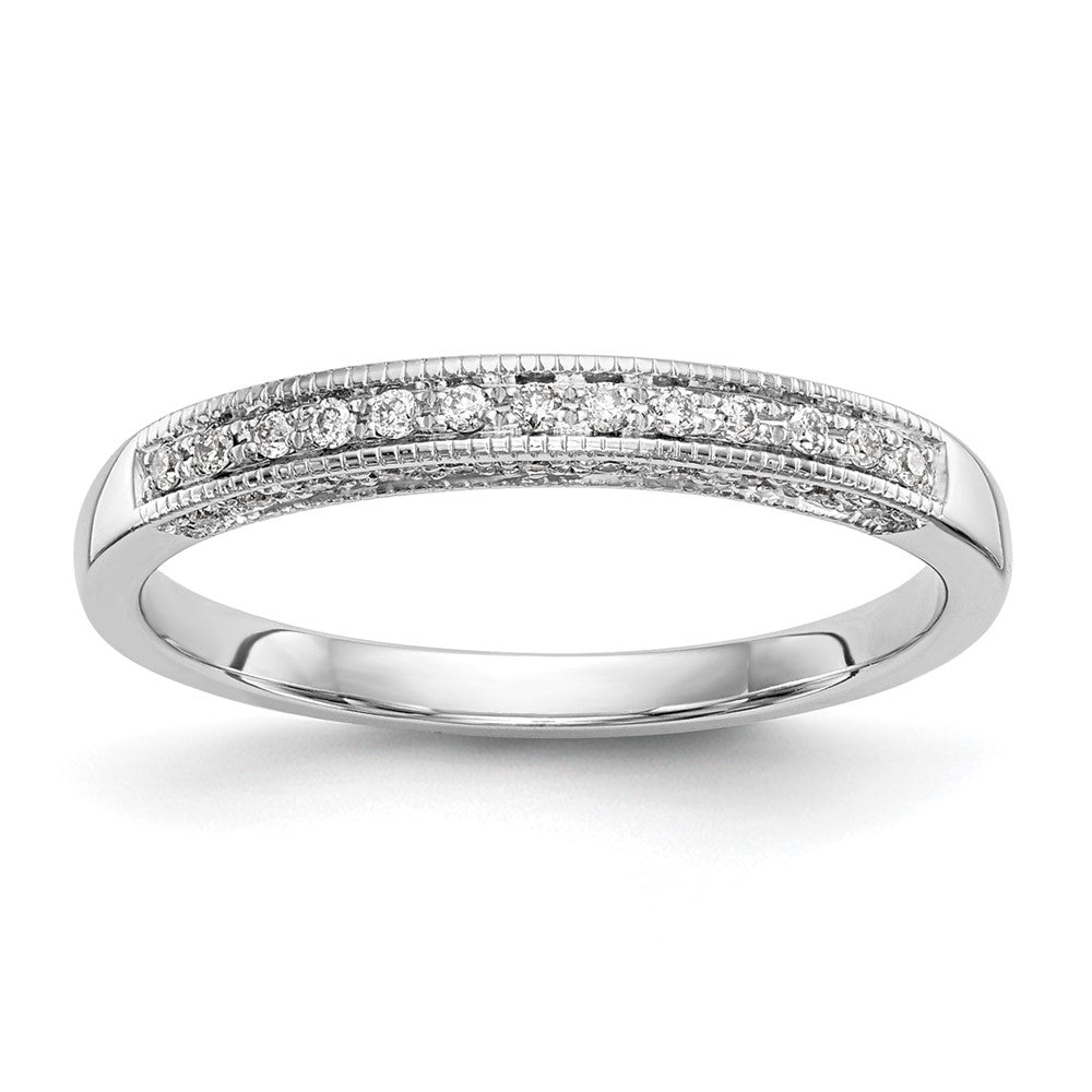 14kw 1/6ct Lab Grown Diamond VS/SI+ G+ Complete Wedding Band