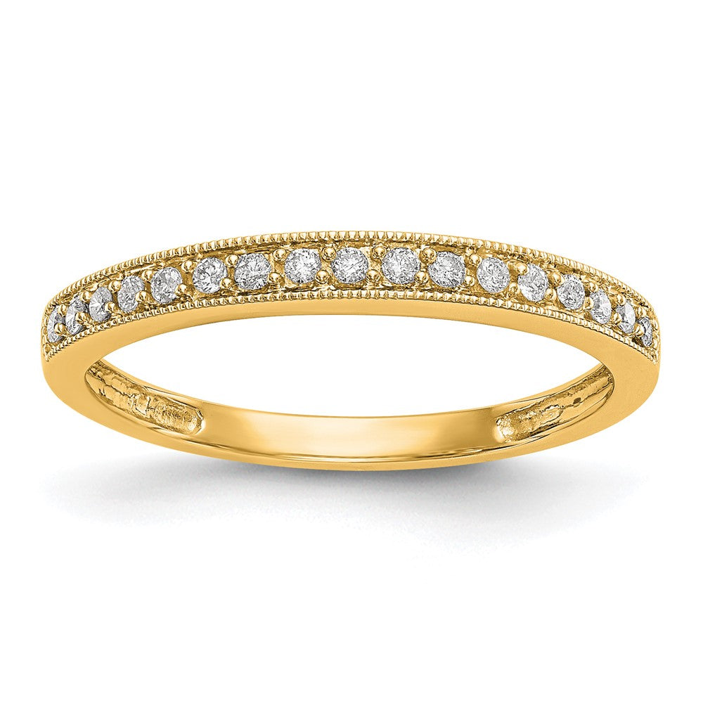 14k 1/6 ct Lab Grown Diamond VS/SI+ G+ Complete Wedding Band