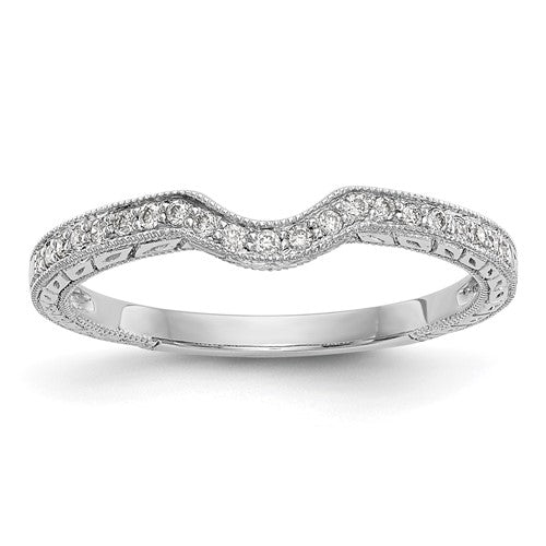 14K White Gold Halo Plus (Holds 1/4 carat (5.0x3.5mm) Oval Center) 1/6 carat Diamond Semi-Mount Engagement Ring