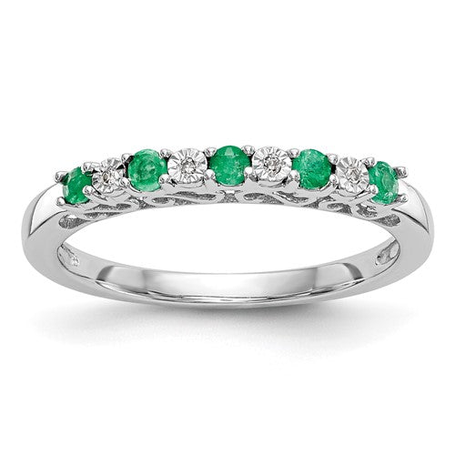 14k Madi K 3mm Ruby Birthstone Baby Ring