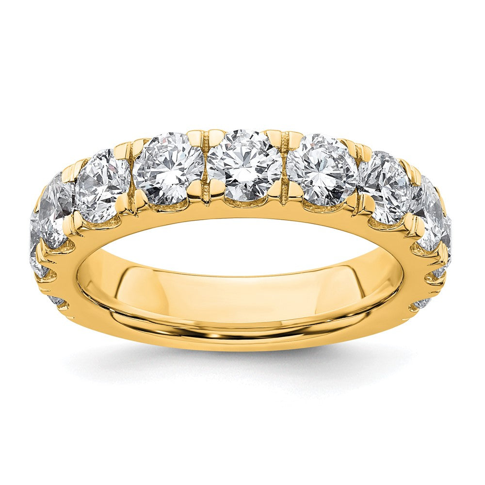 14k 3ct Certified Lab Grown Diamond VS+ F+ Comp Wedding Band