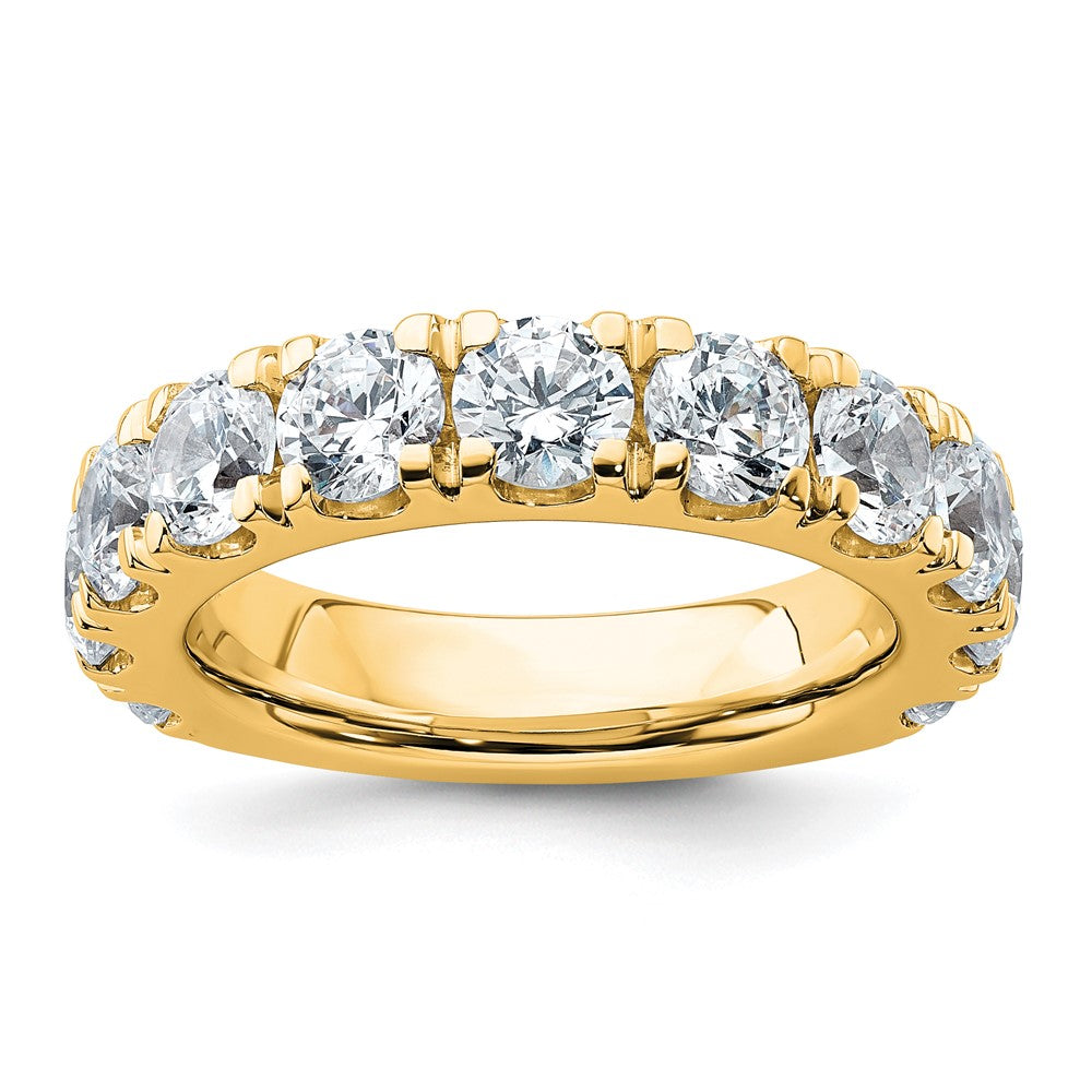 14k 4ct Certified Lab Grown Diamond VS/SI+ G+ Comp Wedding Band