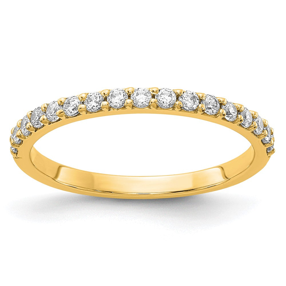 14k 1/3 ct Lab Grown Diamond VS/SI+ G+ Complete Band