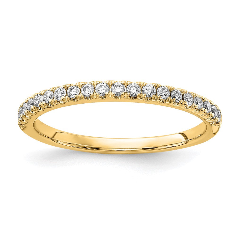 14k 1/4 ct Lab Grown Diamond VS+ F+ Complete Wedding Band