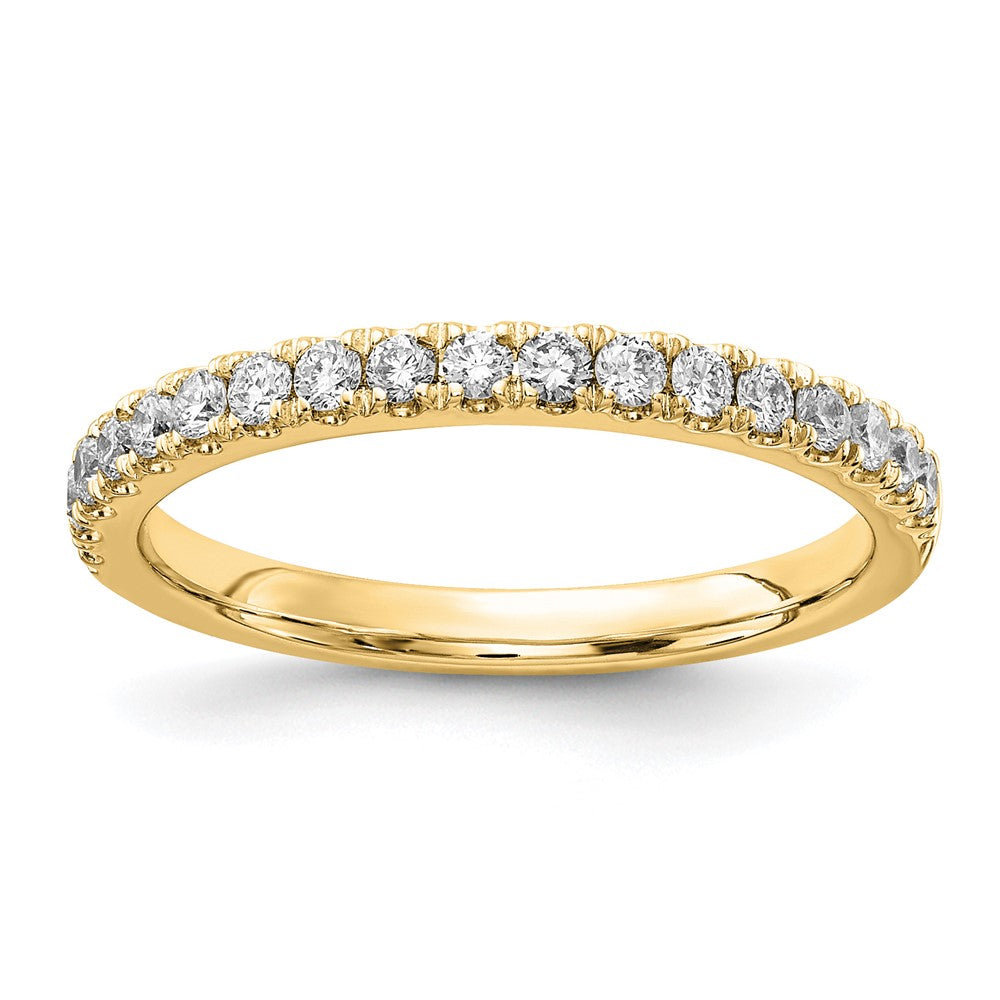14k 1/3 ct Lab Grown Diamond VS+ F+ Complete Wedding Band