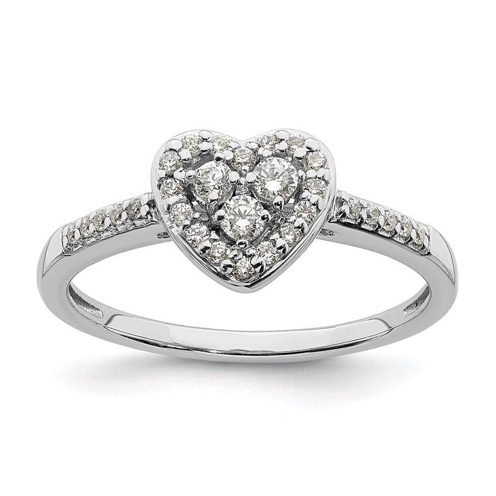 10kw 1/4ct Lab Grown Diamond VS/SI+ G+ Complete Cluster Eng Ring