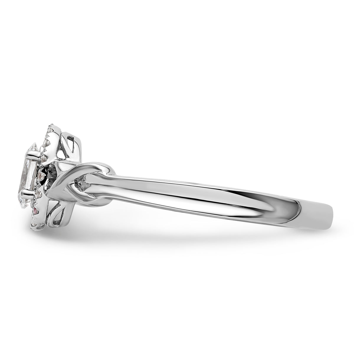 10k WG Lab Grown VS/SI FGH Dia Complete Promise Ring