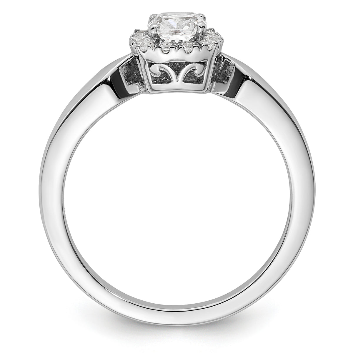 10kw Lab Grown Diamond VS/SI FGH Complete Promise Ring