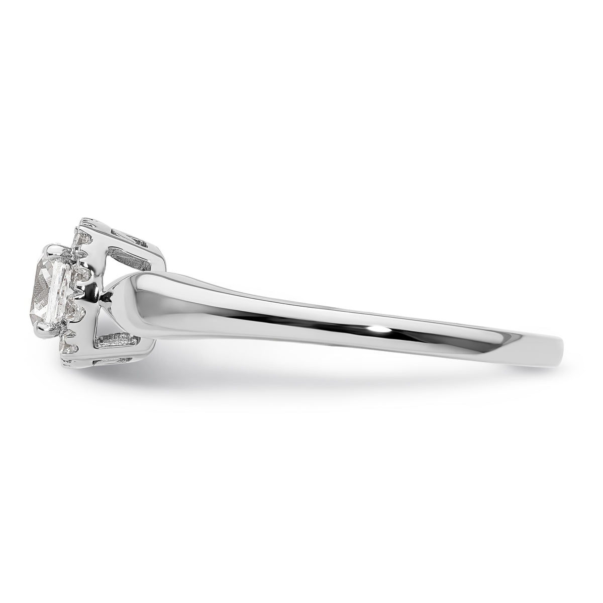 10kw Lab Grown Diamond VS/SI FGH Complete Promise Ring