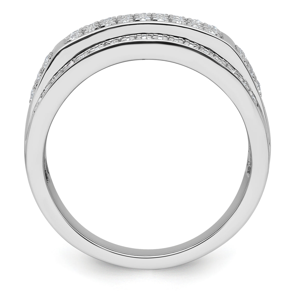 10kw 1ctw Lab Grown VS/SI FGH Dia Men's Ring