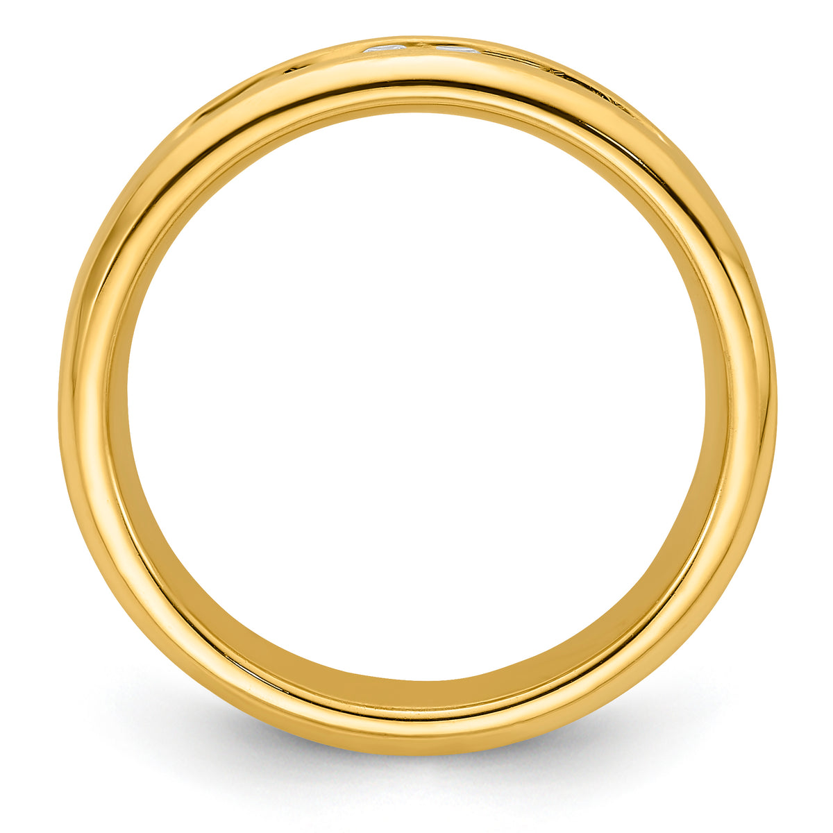 10K VS/SI FGH Lab Grown Diamond Brush Finish Mens Ring