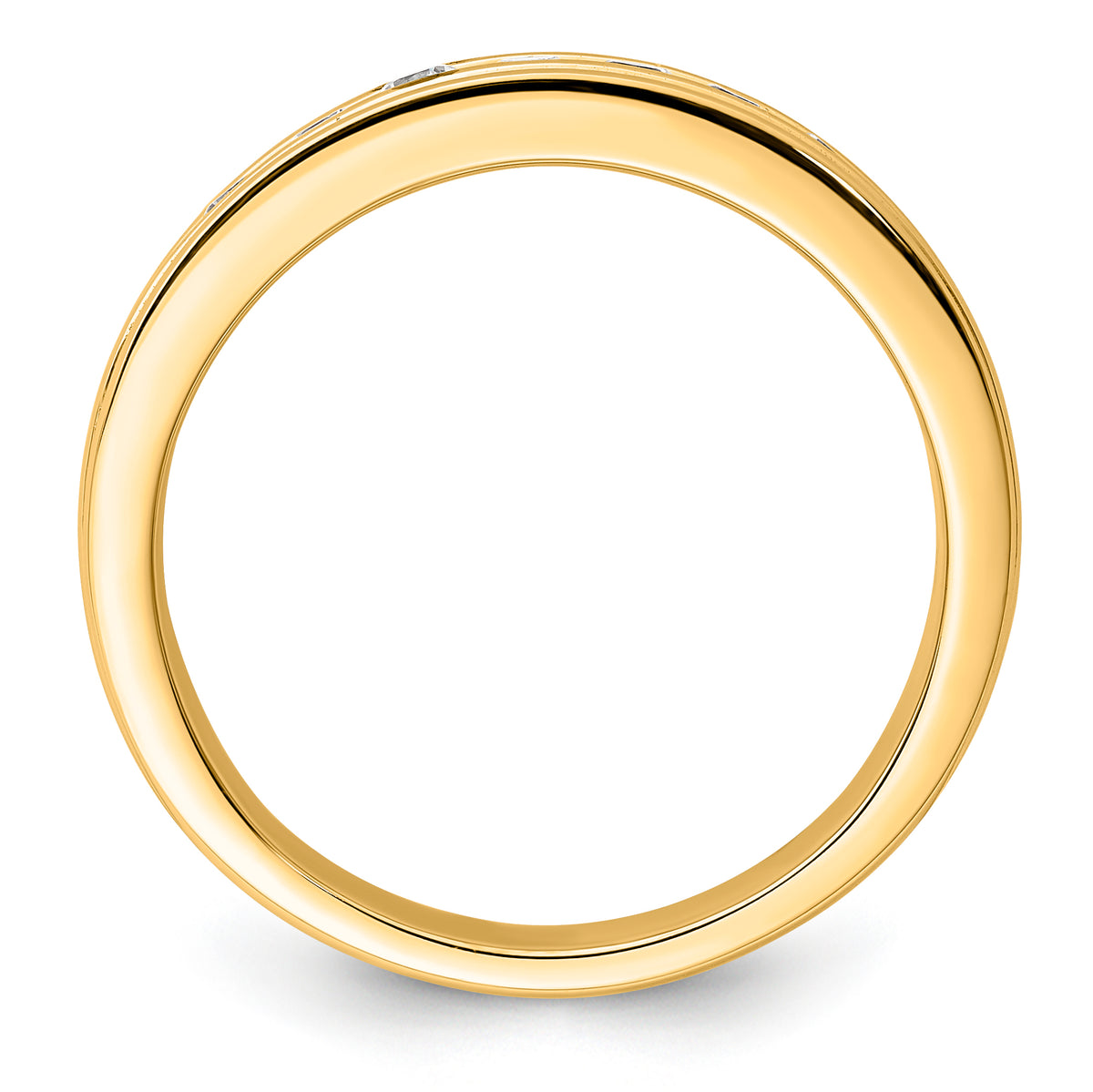 10K VS/SI FGH Lab Grown Diamond Mens Ring