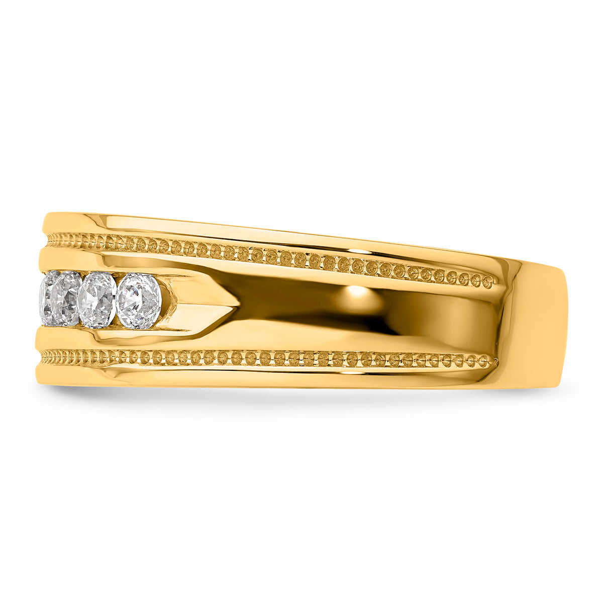 10K VS/SI FGH Lab Grown Diamond Mens Ring