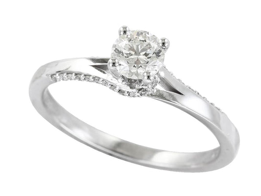 EFFY 14K WHITE GOLD DIAMOND RING