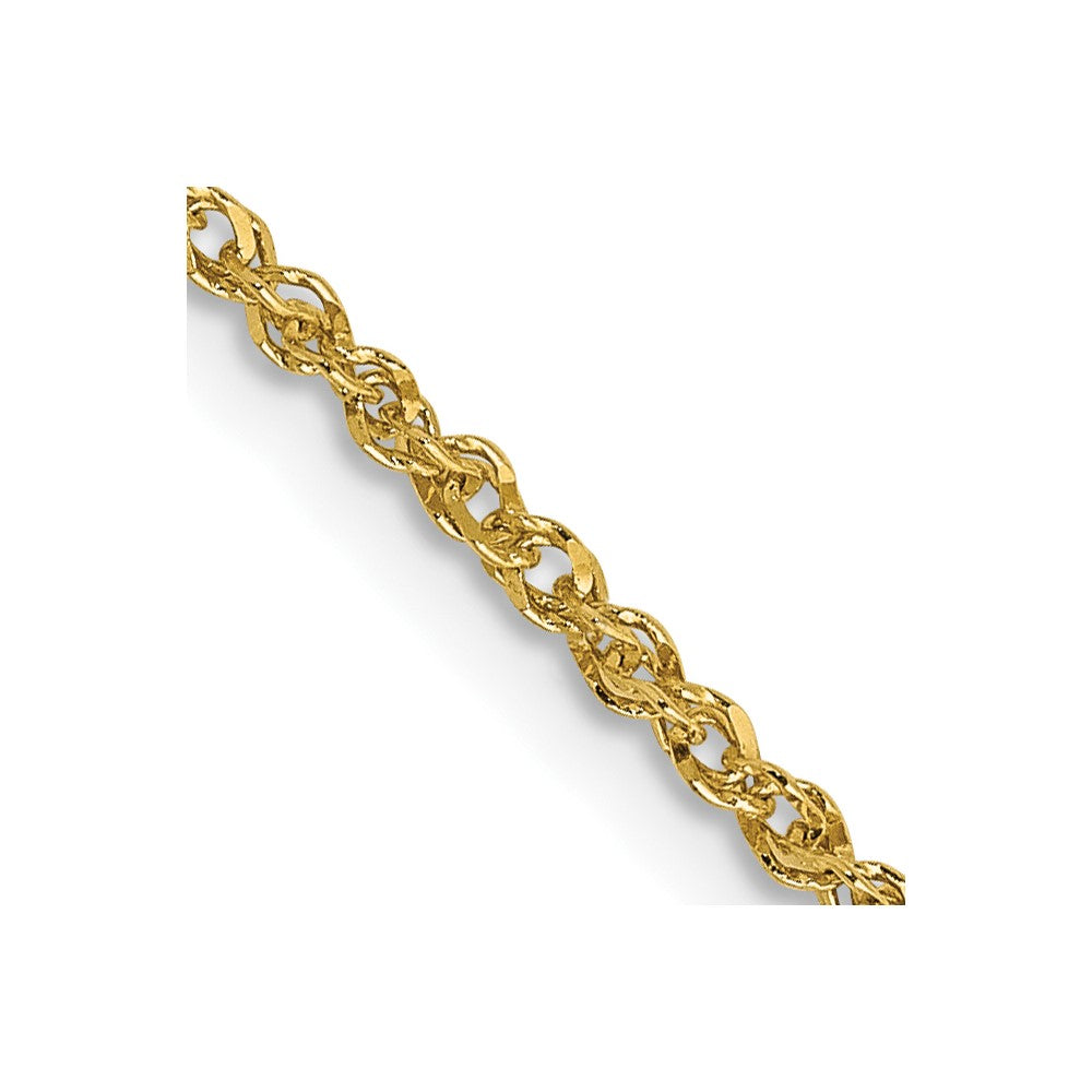 14K 1.7mm Ropa Chain Anklet