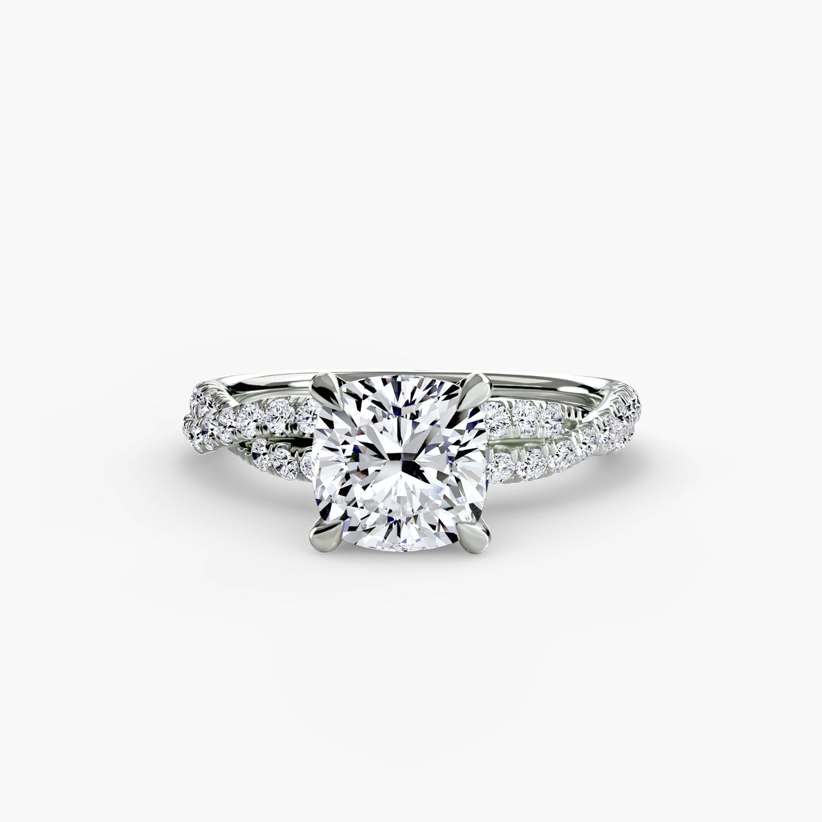 Ring Setting - 950 Platinum (Oval)