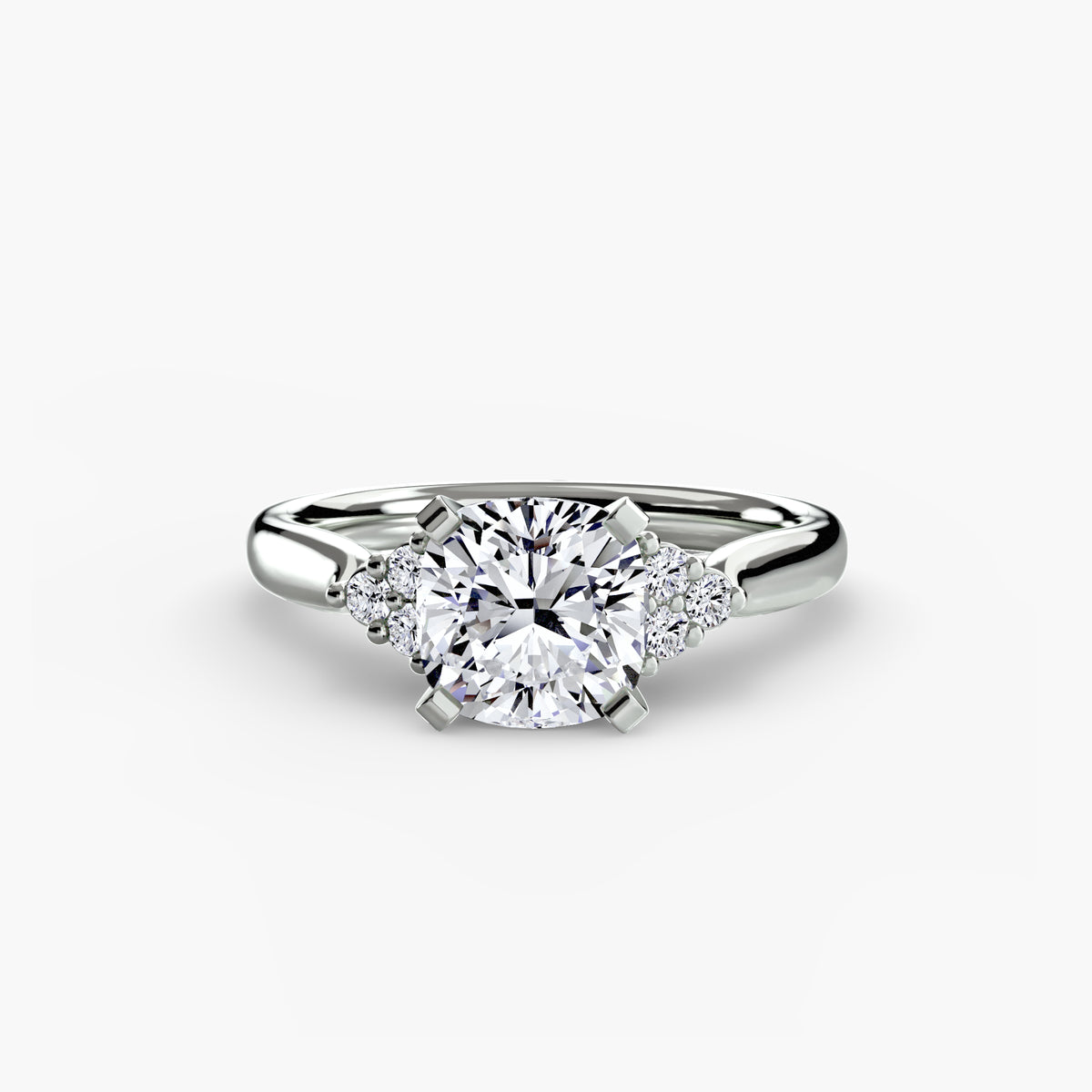 Ring Setting - 950 Platinum (Oval)
