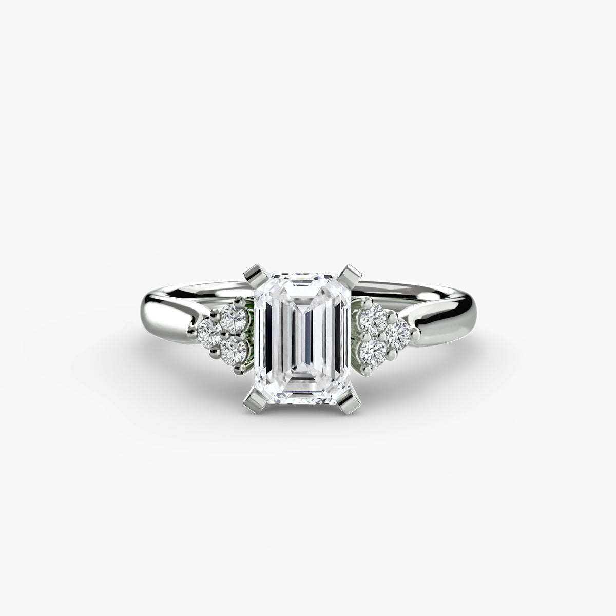 Ring Setting - 950 Platinum (Heart)