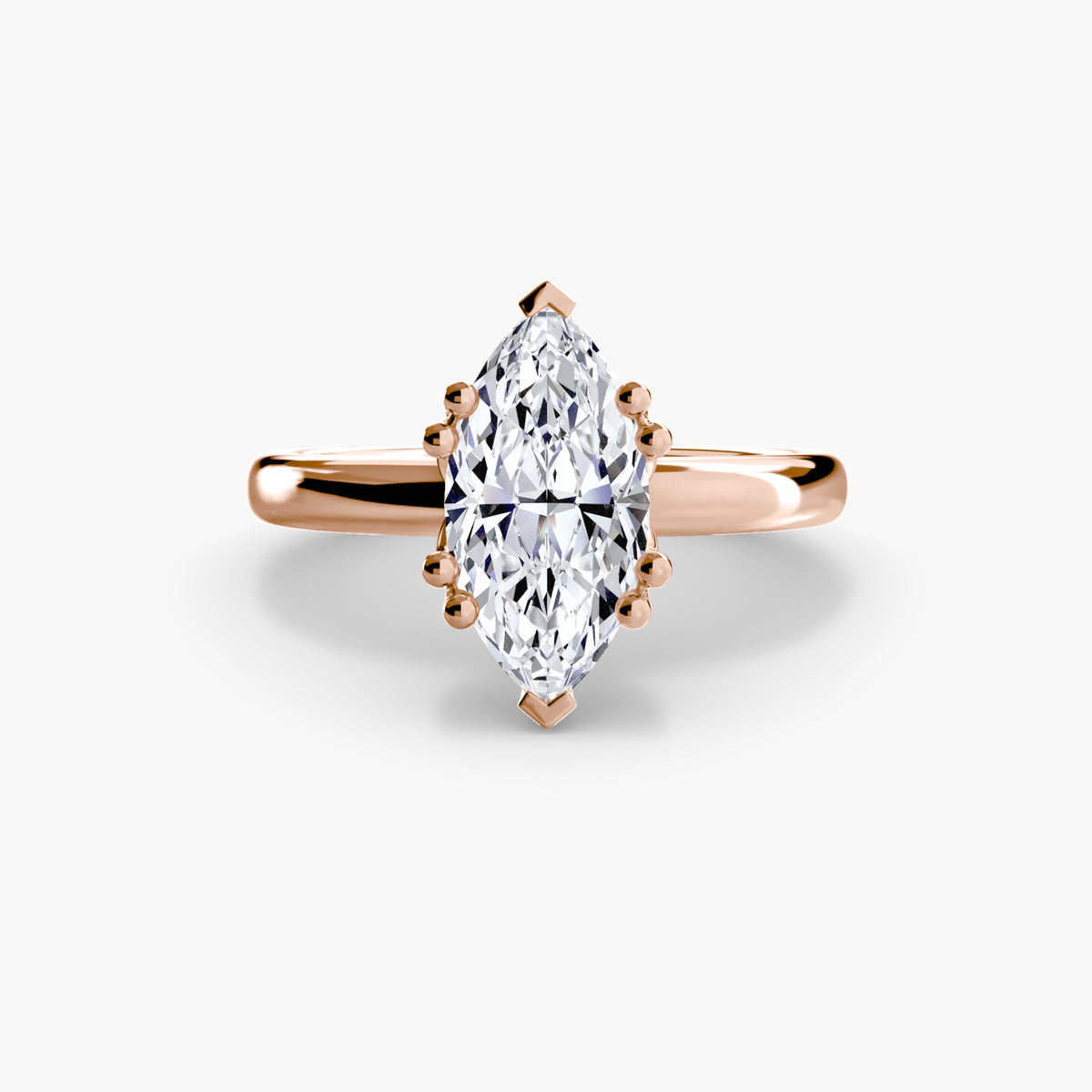 Ring Setting - 950 Platinum (Round)