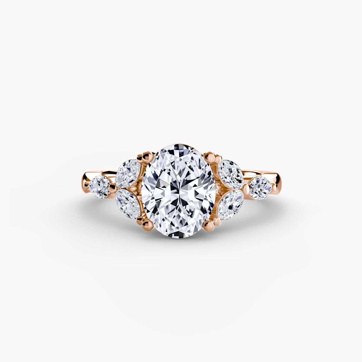 Ring Setting - 950 Platinum (Oval)