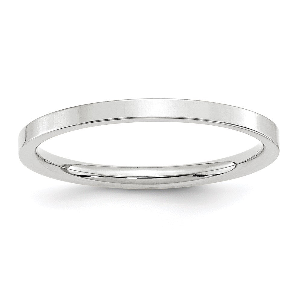 14KW 2mm Standard Flat Comfort Fit Band