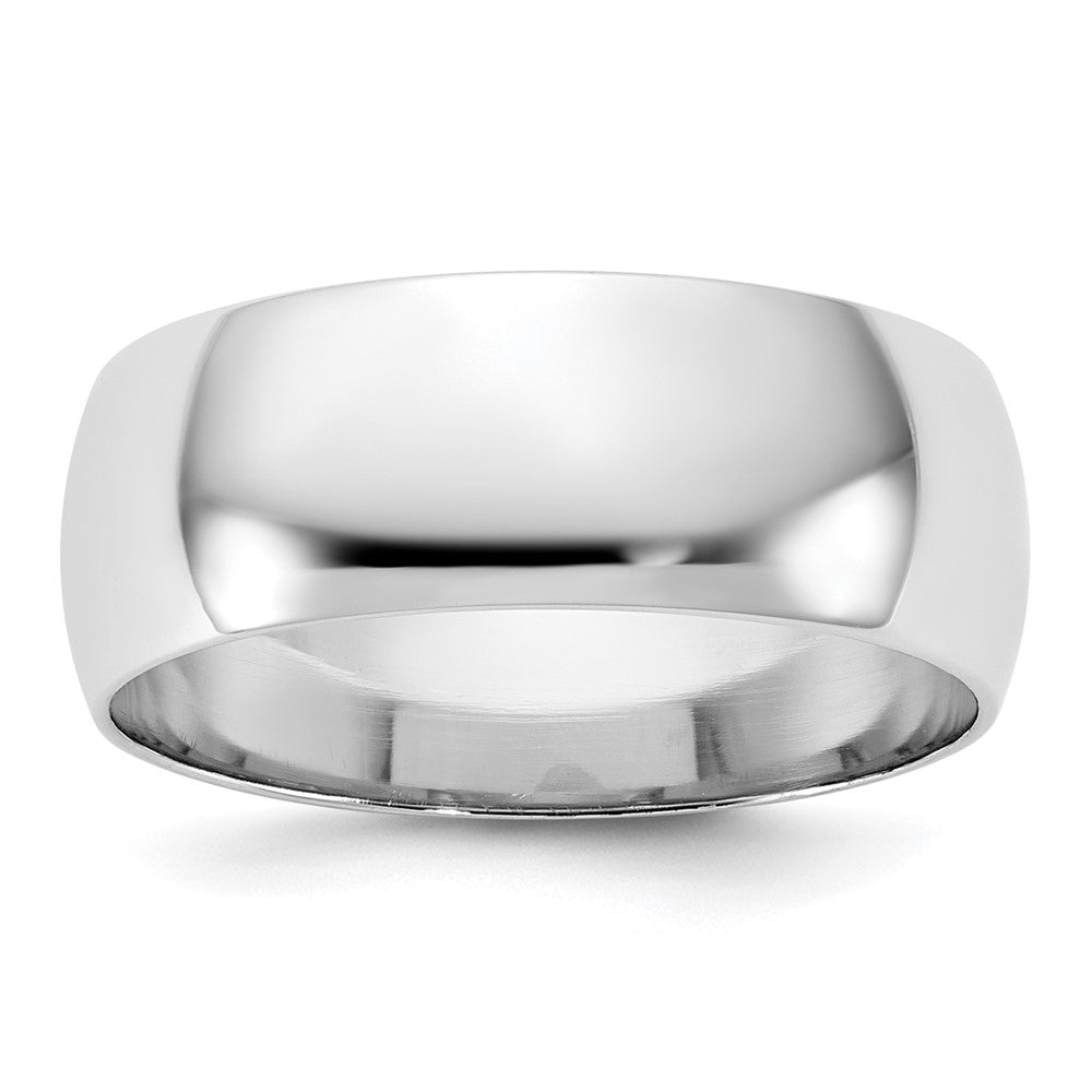14KW 7mm Half-Round Wedding Band