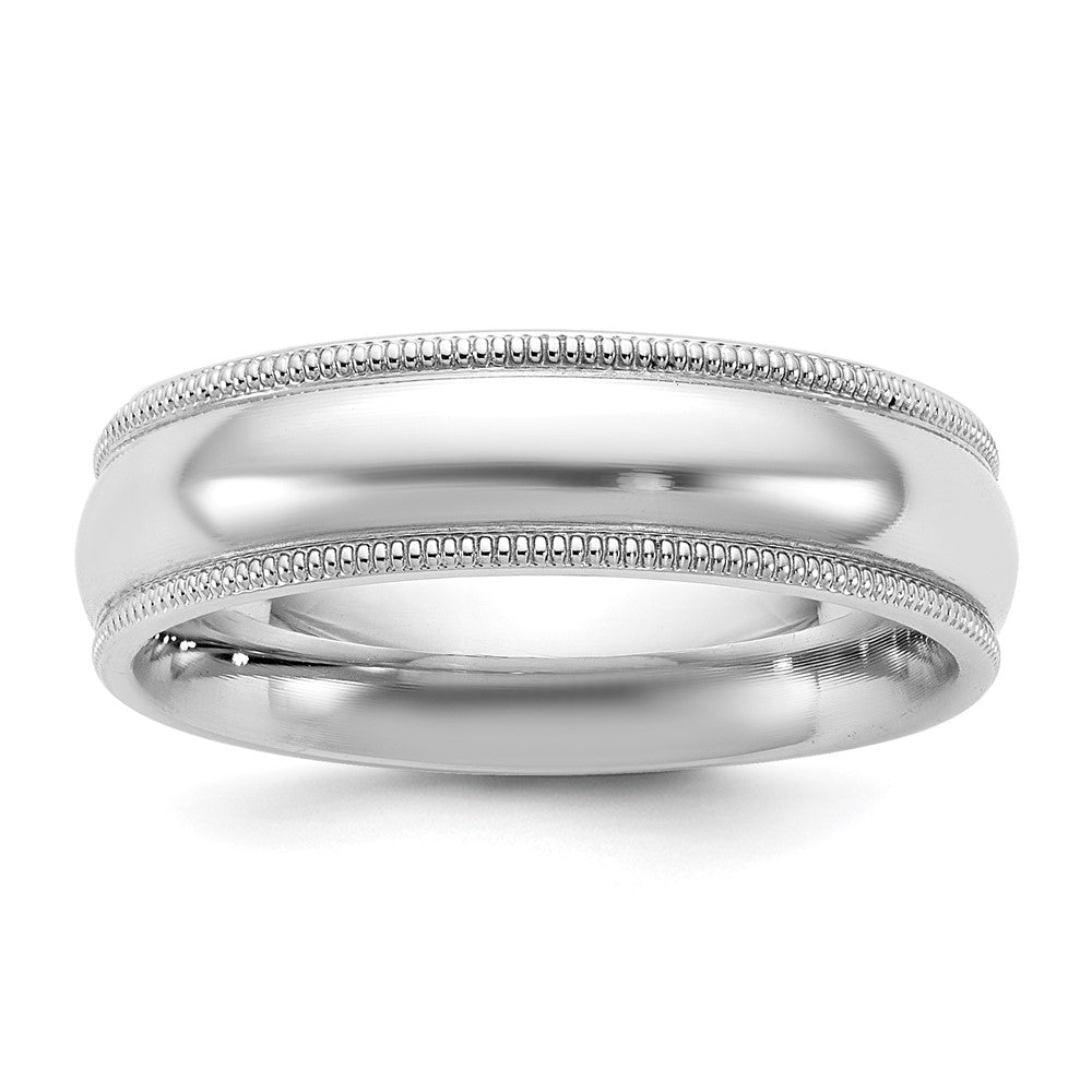 14KW 5.5mm Milgrain Comfort Fit Band
