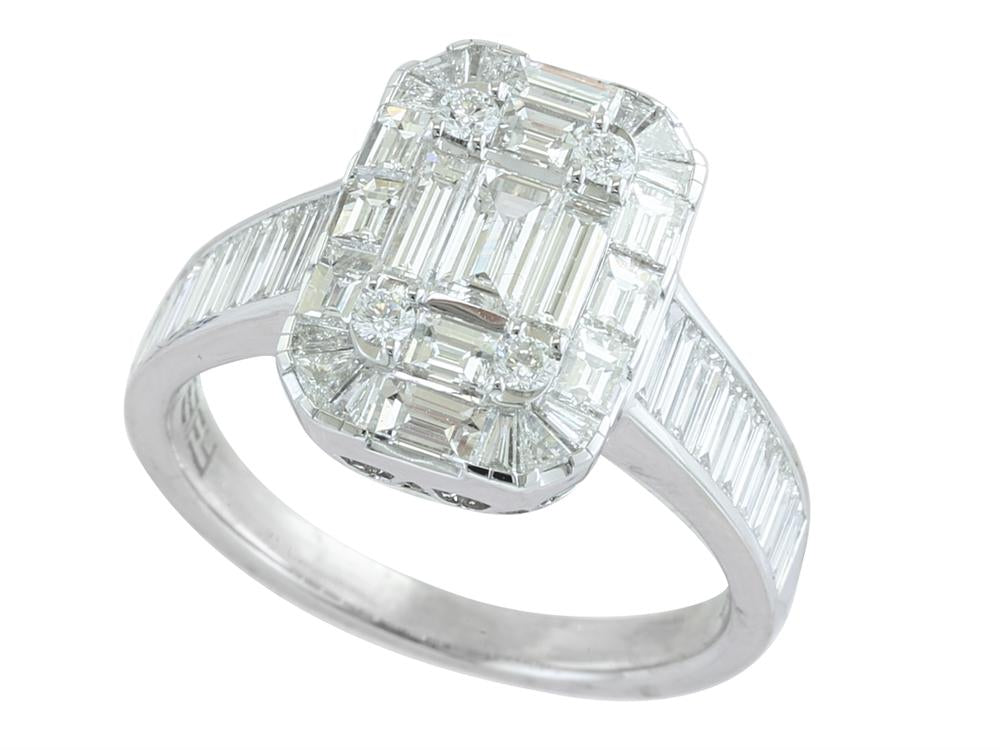 EFFY 14K WHITE GOLD  RING