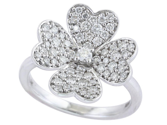 EFFY 14K WHITE GOLD DIAMOND RING