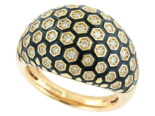 EFFY 14K YELLOW GOLD DIAMOND RING