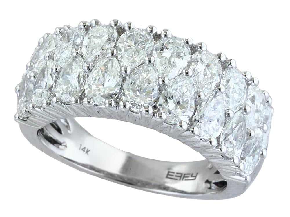 EFFY 14K WHITE GOLD DIAMOND RING