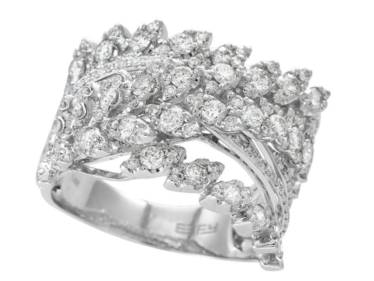 EFFY 14K WHITE GOLD DIAMOND RING