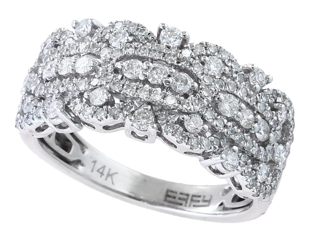 EFFY 14K WHITE GOLD DIAMOND RING