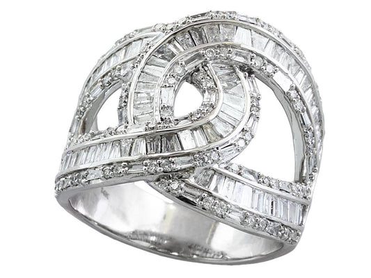 EFFY 14K WHITE GOLD DIAMOND RING