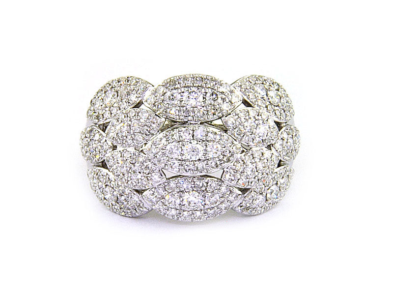 EFFY 14K WHITE GOLD DIAMOND RING